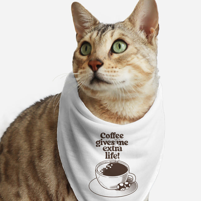 Extra Life Coffee-Cat-Bandana-Pet Collar-tobefonseca