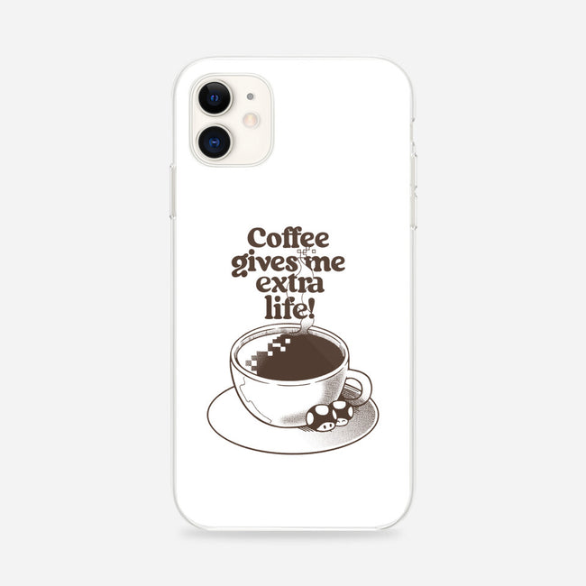 Extra Life Coffee-iPhone-Snap-Phone Case-tobefonseca