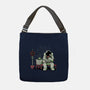 Bus Stop In Space-None-Adjustable Tote-Bag-tobefonseca