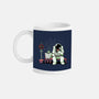 Bus Stop In Space-None-Mug-Drinkware-tobefonseca