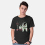 Bus Stop In Space-Mens-Basic-Tee-tobefonseca