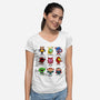 The Marvels-Womens-V-Neck-Tee-drbutler