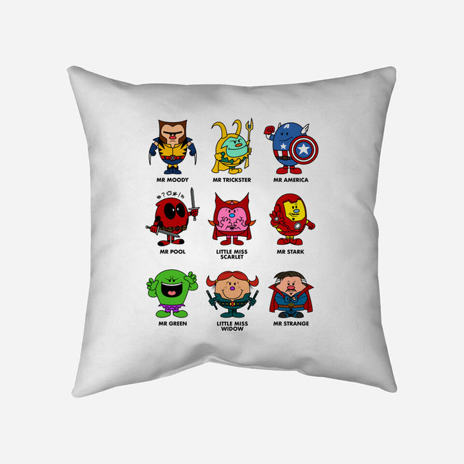 The Marvels-None-Removable Cover-Throw Pillow-drbutler