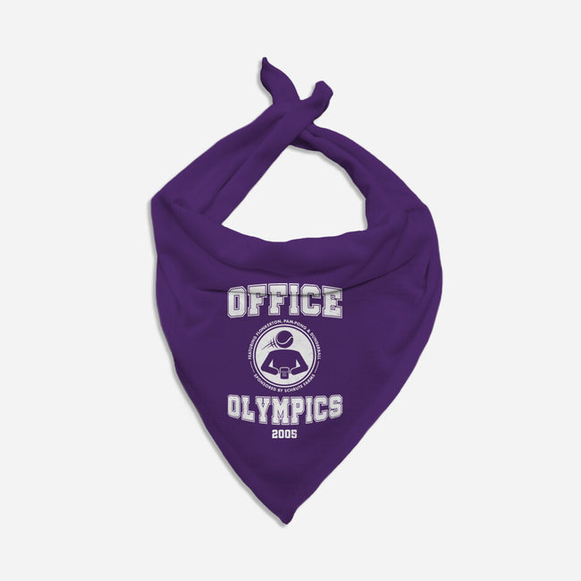 Office Olympics-Dog-Bandana-Pet Collar-drbutler