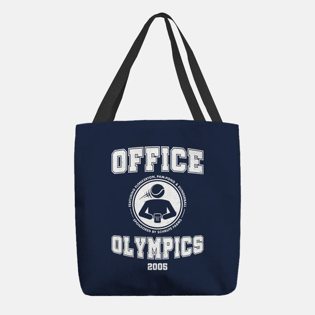 Office Olympics-None-Basic Tote-Bag-drbutler