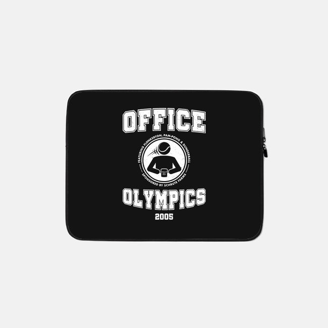 Office Olympics-None-Zippered-Laptop Sleeve-drbutler