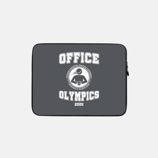 Office Olympics-None-Zippered-Laptop Sleeve-drbutler