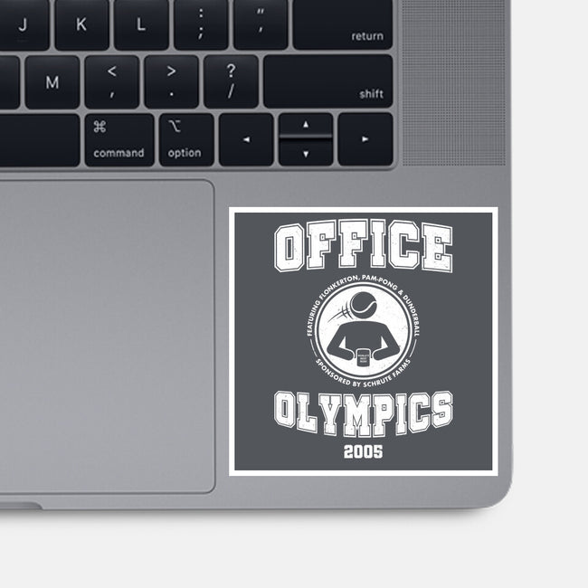 Office Olympics-None-Glossy-Sticker-drbutler