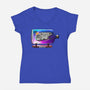 Hunk Of Junk-Womens-V-Neck-Tee-drbutler