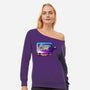 Hunk Of Junk-Womens-Off Shoulder-Sweatshirt-drbutler