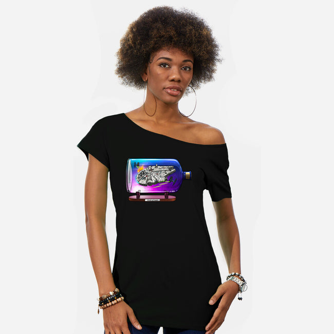 Hunk Of Junk-Womens-Off Shoulder-Tee-drbutler