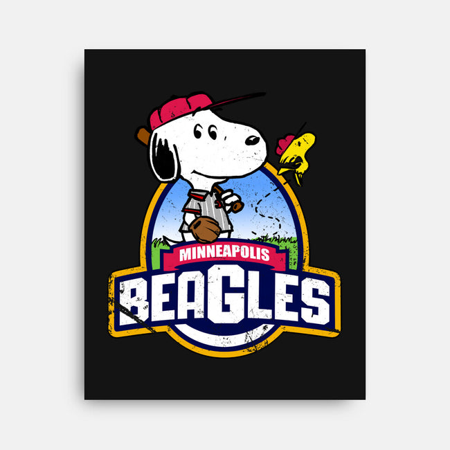 Go Beagles-None-Stretched-Canvas-drbutler