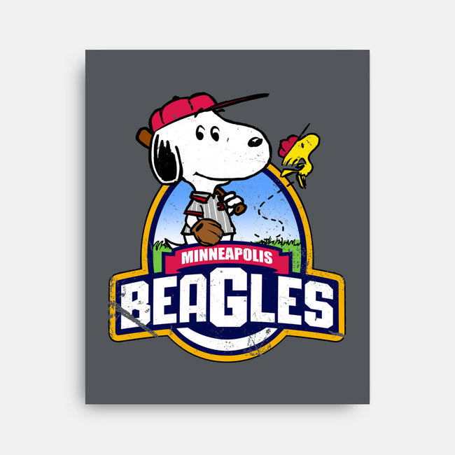 Go Beagles-None-Stretched-Canvas-drbutler
