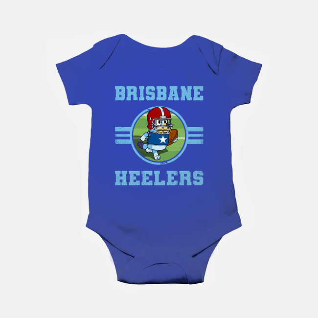 Brisbane Heelers-Baby-Basic-Onesie-drbutler