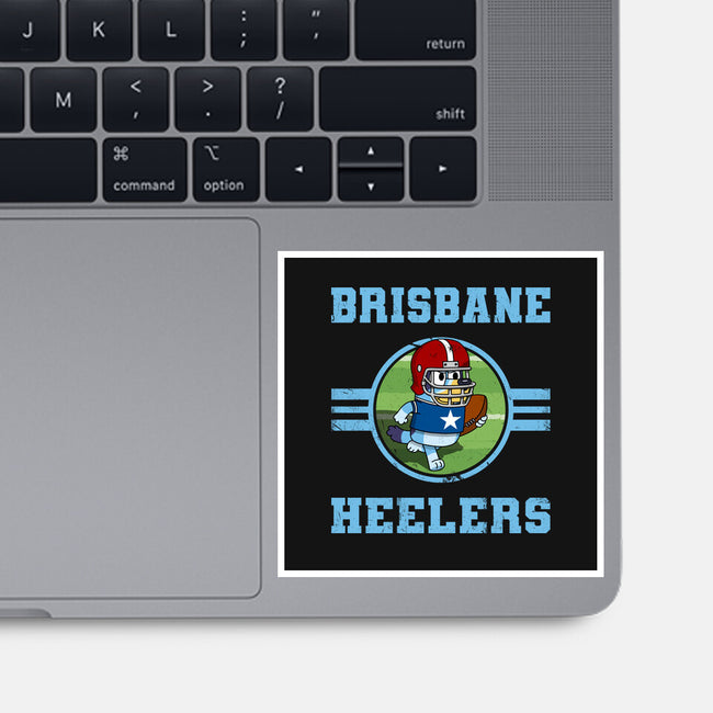 Brisbane Heelers-None-Glossy-Sticker-drbutler