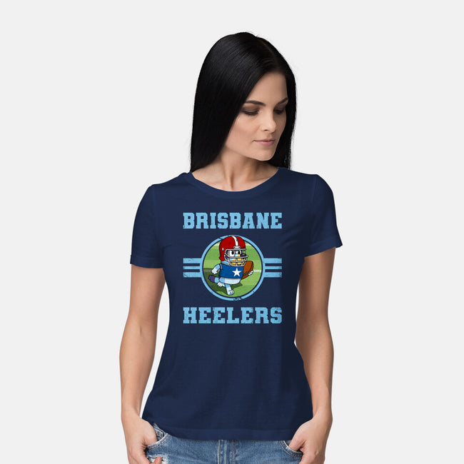 Brisbane Heelers-Womens-Basic-Tee-drbutler