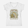 Death Cannot Stop True Love-Womens-V-Neck-Tee-kg07