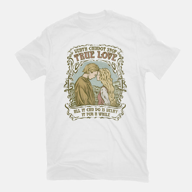 Death Cannot Stop True Love-Womens-Basic-Tee-kg07