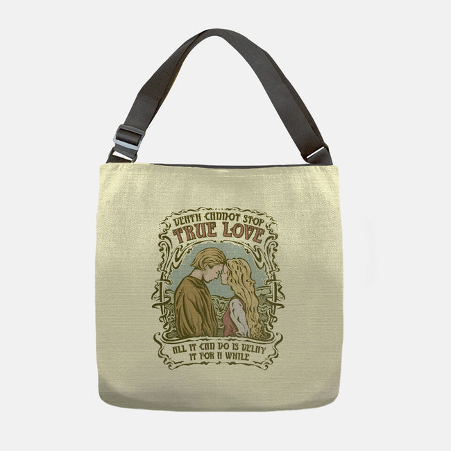 Death Cannot Stop True Love-None-Adjustable Tote-Bag-kg07