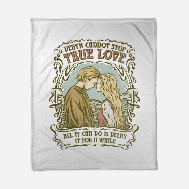 Death Cannot Stop True Love-None-Fleece-Blanket-kg07