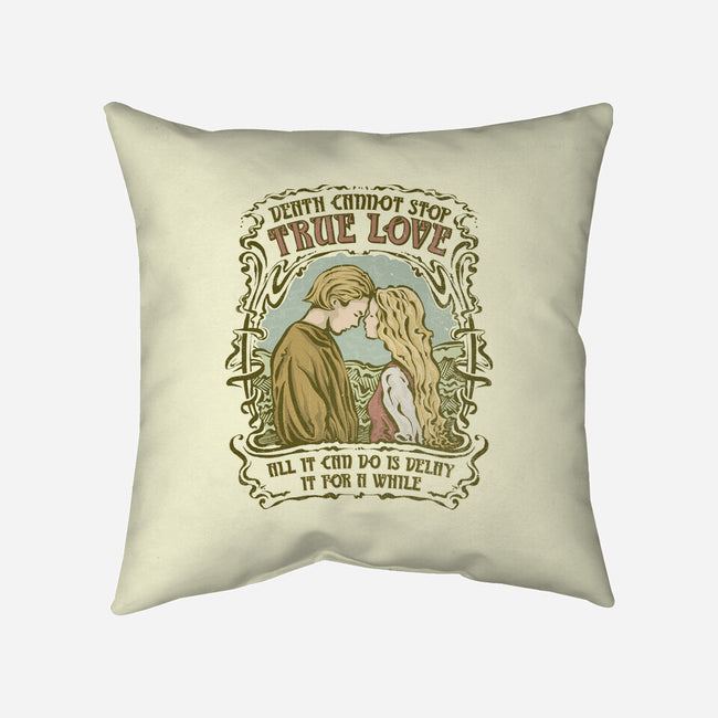 Death Cannot Stop True Love-None-Non-Removable Cover w Insert-Throw Pillow-kg07