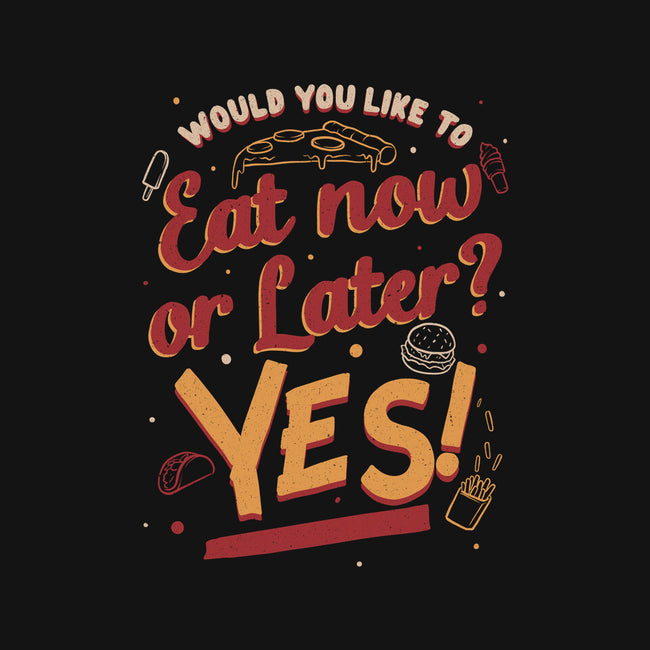 Eat Now And Later-Mens-Basic-Tee-Studio Mootant