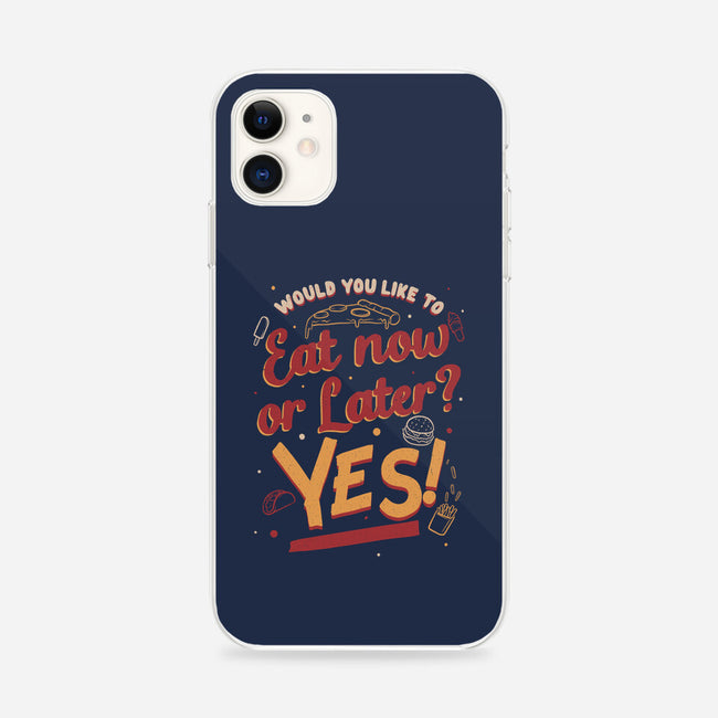 Eat Now And Later-iPhone-Snap-Phone Case-Studio Mootant