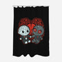 Pin Voodoo Love-None-Polyester-Shower Curtain-Studio Mootant