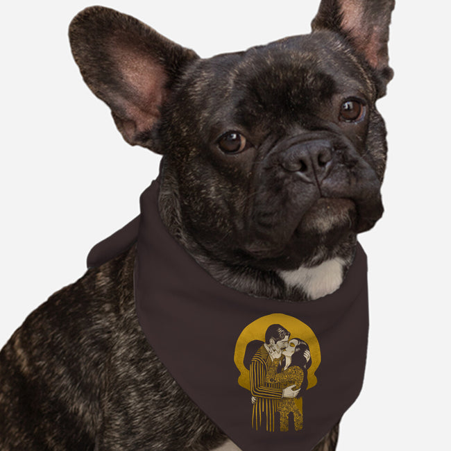 Goth Love Couple-Dog-Bandana-Pet Collar-Studio Mootant