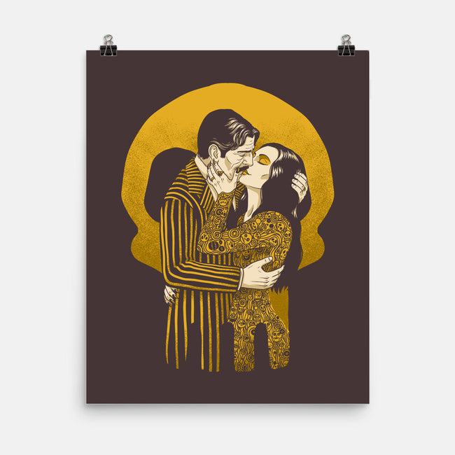 Goth Love Couple-None-Matte-Poster-Studio Mootant