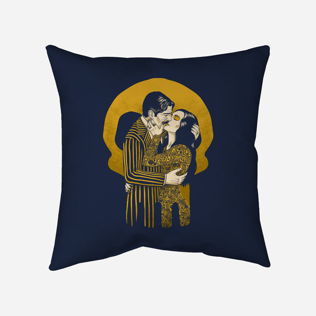 Goth Love Couple-None-Removable Cover w Insert-Throw Pillow-Studio Mootant