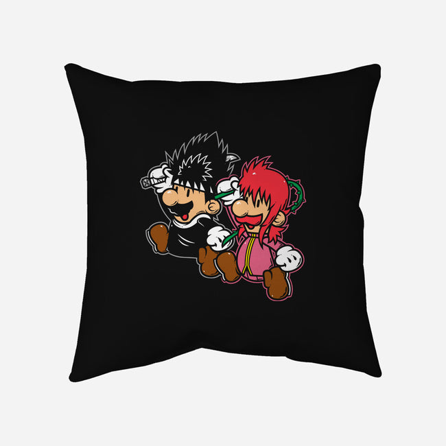 Ghost Files Jump 2-None-Removable Cover-Throw Pillow-krisren28