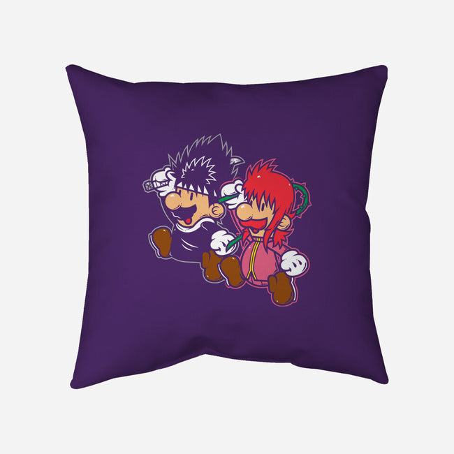 Ghost Files Jump 2-None-Removable Cover-Throw Pillow-krisren28