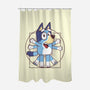 Vitruvian Dog-None-Polyester-Shower Curtain-turborat14