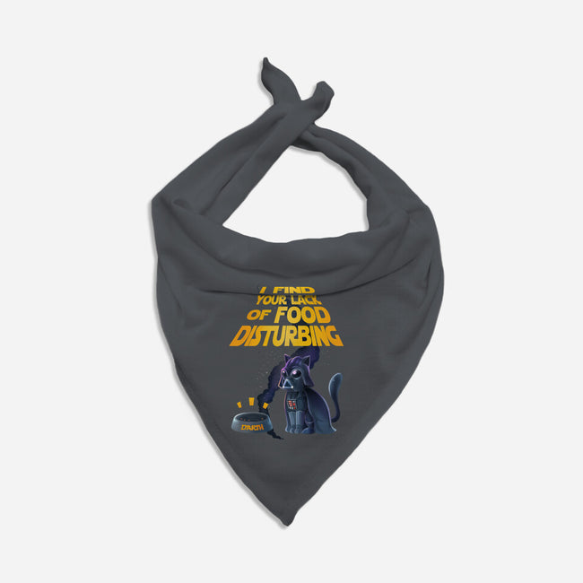 I Find Your Lack Of Food Disturbing-Dog-Bandana-Pet Collar-amorias