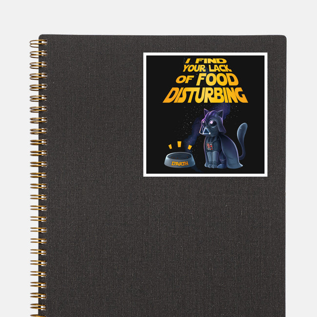 I Find Your Lack Of Food Disturbing-None-Glossy-Sticker-amorias