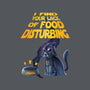 I Find Your Lack Of Food Disturbing-Womens-V-Neck-Tee-amorias