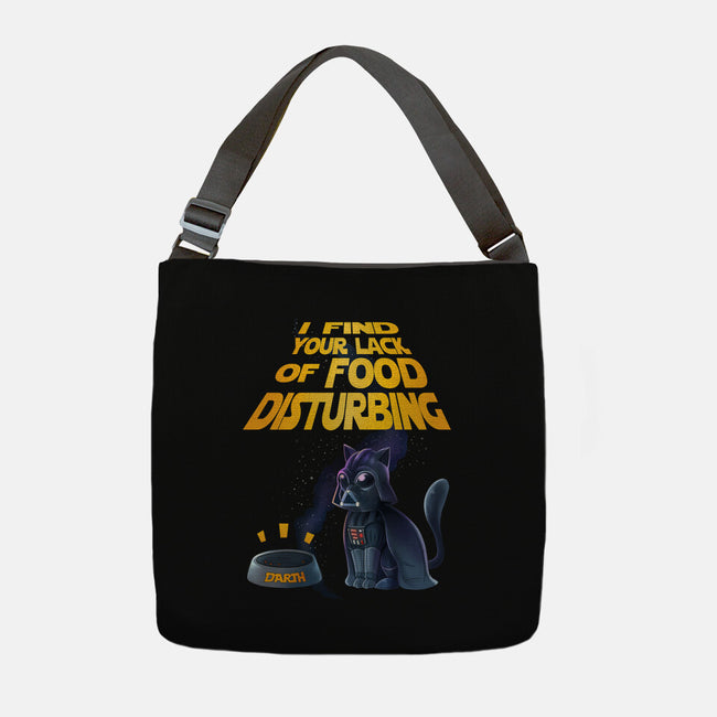 I Find Your Lack Of Food Disturbing-None-Adjustable Tote-Bag-amorias