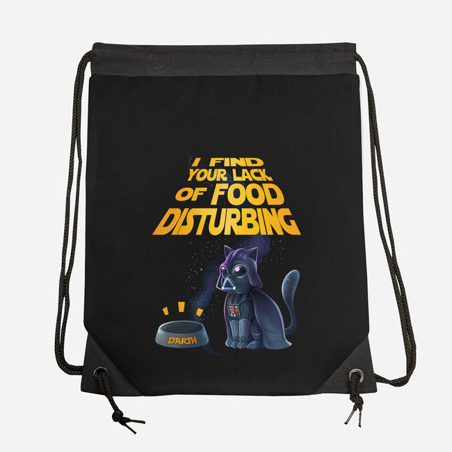 I Find Your Lack Of Food Disturbing-None-Drawstring-Bag-amorias