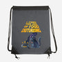 I Find Your Lack Of Food Disturbing-None-Drawstring-Bag-amorias