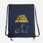 I Find Your Lack Of Food Disturbing-None-Drawstring-Bag-amorias