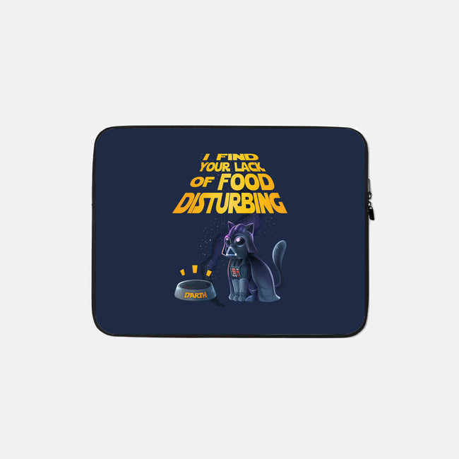 I Find Your Lack Of Food Disturbing-None-Zippered-Laptop Sleeve-amorias