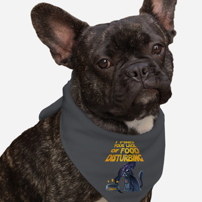 I Find Your Lack Of Food Disturbing-Dog-Bandana-Pet Collar-amorias