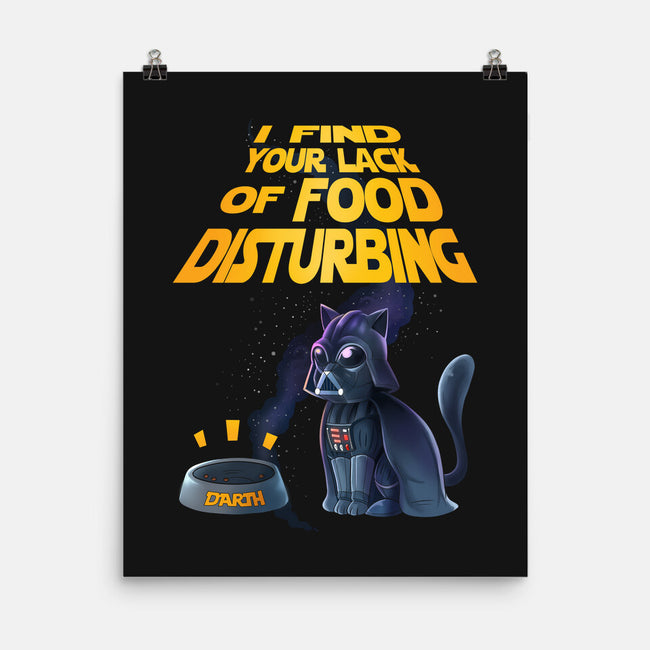 I Find Your Lack Of Food Disturbing-None-Matte-Poster-amorias