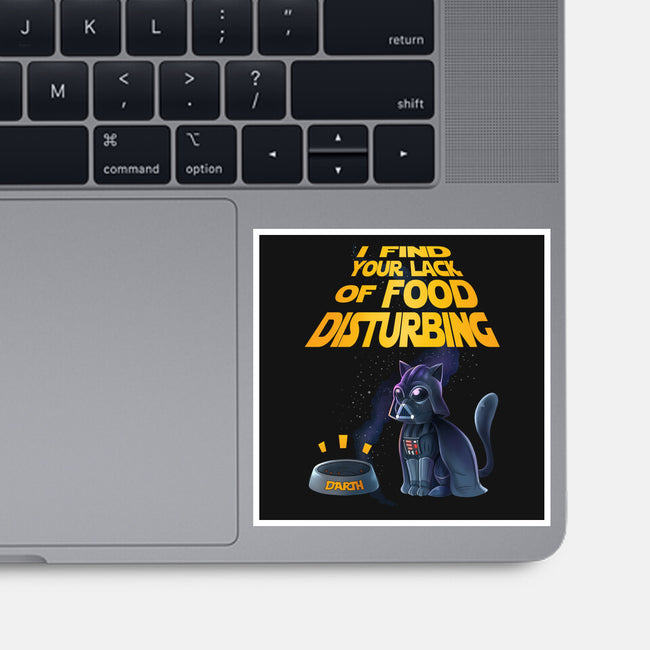 I Find Your Lack Of Food Disturbing-None-Glossy-Sticker-amorias