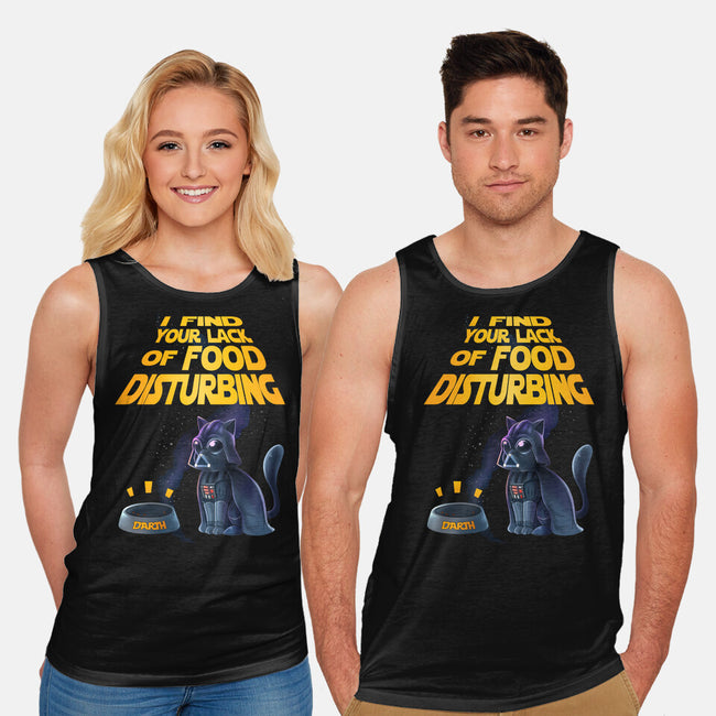 I Find Your Lack Of Food Disturbing-Unisex-Basic-Tank-amorias