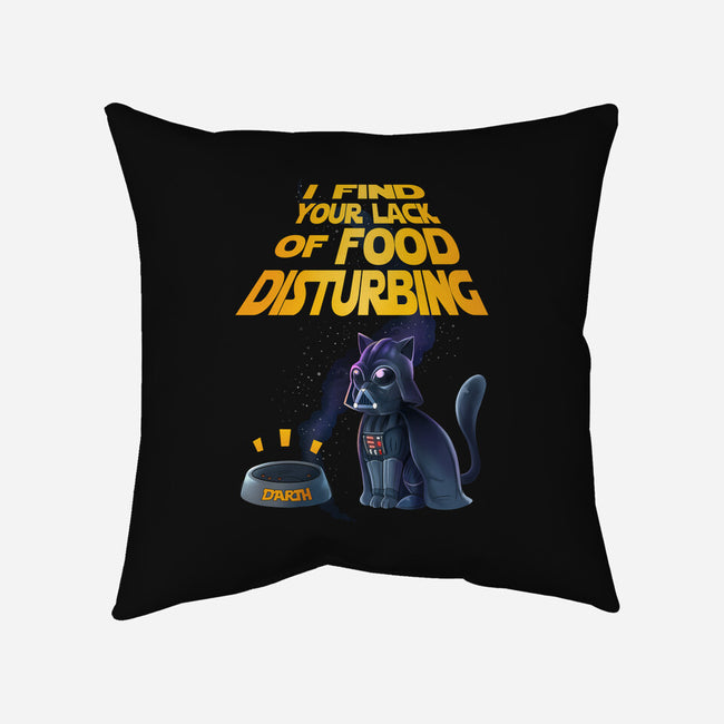 I Find Your Lack Of Food Disturbing-None-Removable Cover w Insert-Throw Pillow-amorias