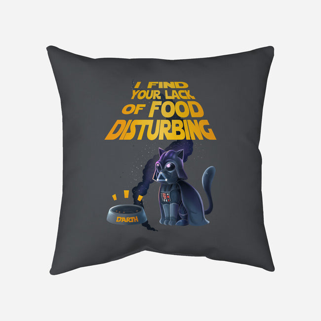 I Find Your Lack Of Food Disturbing-None-Removable Cover w Insert-Throw Pillow-amorias