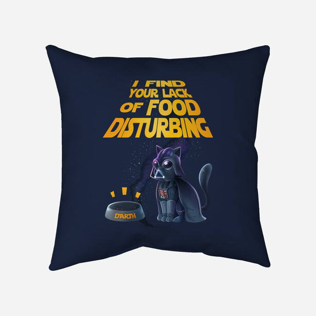 I Find Your Lack Of Food Disturbing-None-Removable Cover w Insert-Throw Pillow-amorias