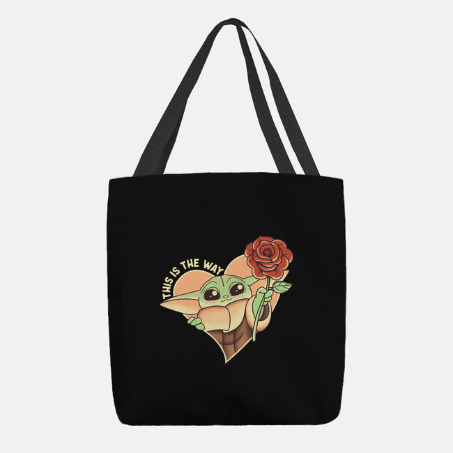 Love Is The Way-None-Basic Tote-Bag-retrodivision